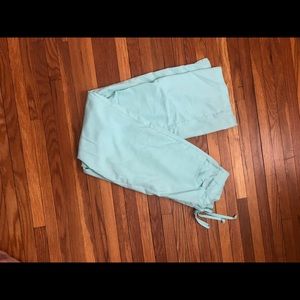 Mint green greys anatomy scrub pants